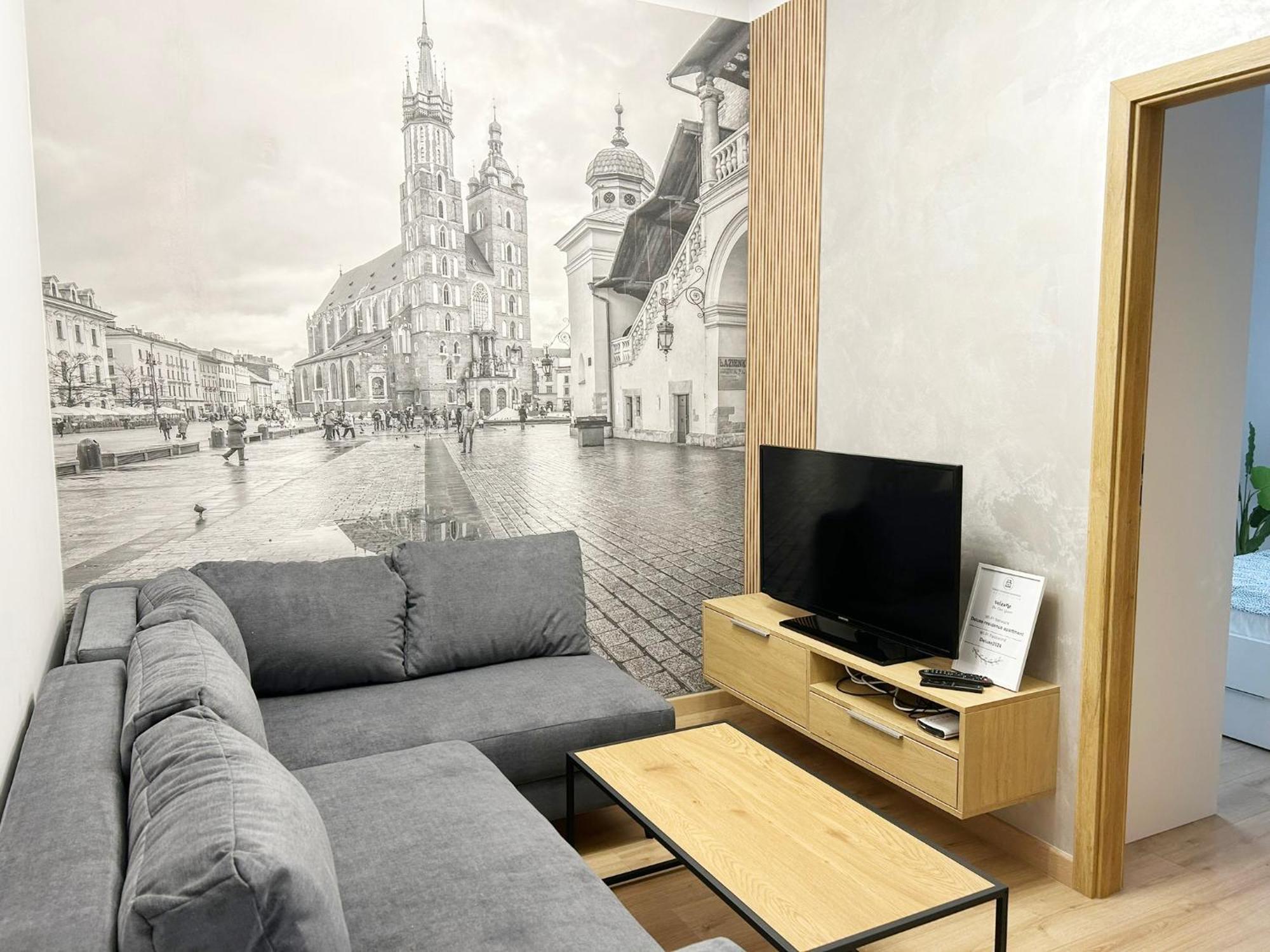 Deluxe Residence Apartment Krakau Exterior foto